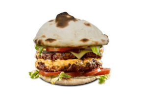 Double Naan Burger